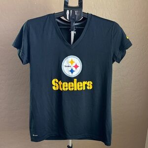 NIKE 🖤💛 Pittsburgh Steelers Dri-Fit V-Neck shirt